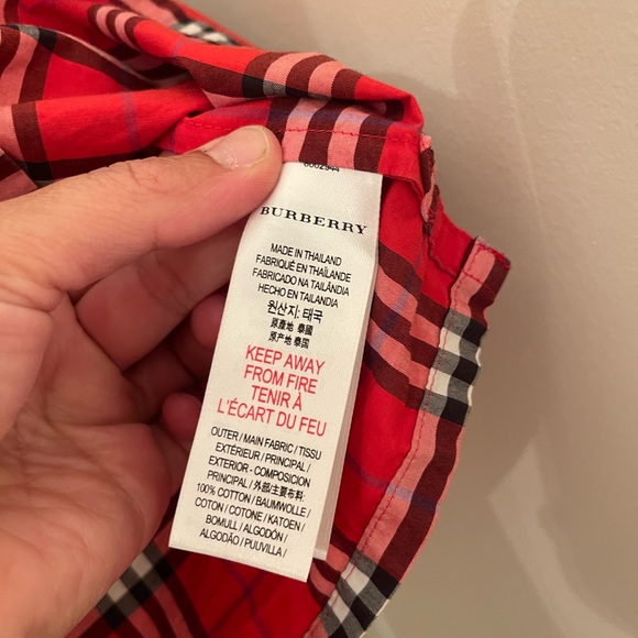 Burberry baby button down - Picture 3 of 4